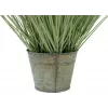 EUROPALMS erba ornamentale artificiale, 65 cm, verde, vaso nero 82600145