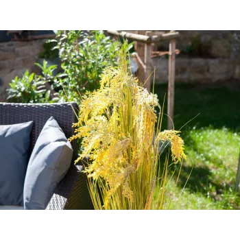 EUROPALMS fascio di erba di palude artificiale, 118 cm 82600136