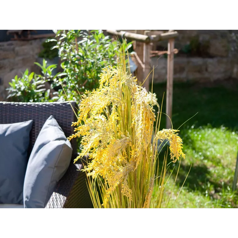 EUROPALMS fascio di erba di palude artificiale, 118 cm 82600136