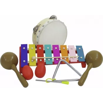 Dimavery Percussion-Set III Percussioni multicolore 26056620