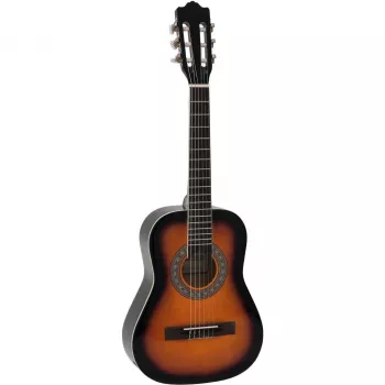 Dimavery AC-303 Chitarra classica 1/2 Sunburst 535 mm scala 6 corde