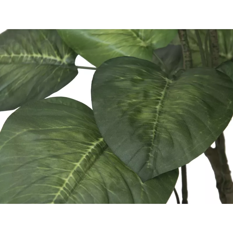 EUROPALMS Pothos Albero artificiale, 150 cm, foglie verdi, vaso nero 82600162
