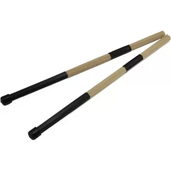 DIMAVERY DDS-Rods Bacchette in acero Drum Rods, 19 bacchette, impugnatura in gomma, 405 mm, coppia 26070380