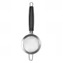LURCH TANGO Colino da cucina 9,5 cm, nero/argento, colino fine in acciaio inox con manico in plastica 230240