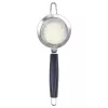 LURCH TANGO Colino da cucina 9,5 cm, nero/argento, colino fine in acciaio inox con manico in plastica 230240