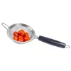 LURCH TANGO Colino da cucina 9,5 cm, nero/argento, colino fine in acciaio inox con manico in plastica 230240