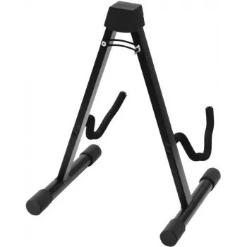 DIMAVERY Supporto per chitarra pieghevole nero (26348047)