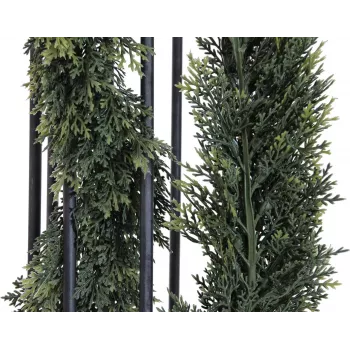 EUROPALMS Ghirlanda di cipresso artificiale, 200 cm, verde 82503721
