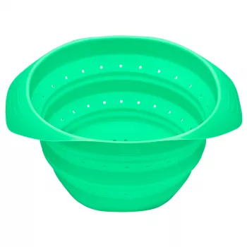 LURCH Colino pieghevole in silicone 24 cm verde 210285