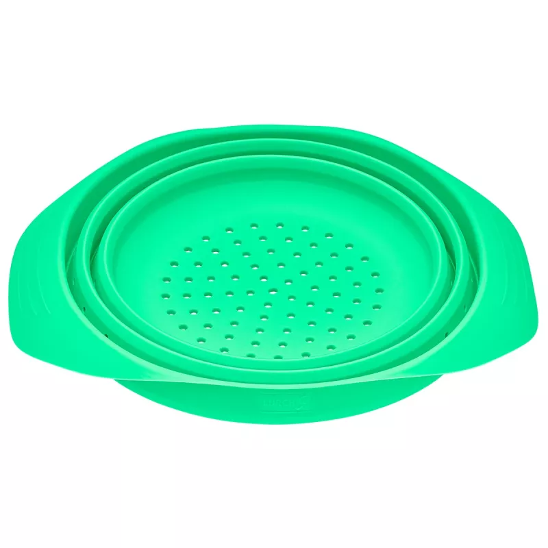 LURCH Colino pieghevole in silicone 24 cm verde 210285