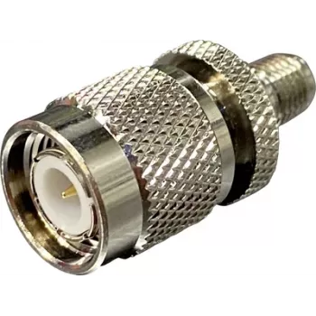 Wittenberg Antennen 102185 Adattatore metallico dritto da connettore maschio TNC a connettore femmina SMA