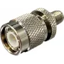 Wittenberg Antennen 102185 Adattatore metallico dritto da connettore maschio TNC a connettore femmina SMA