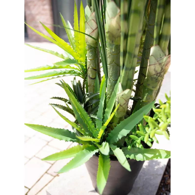 EUROPALMS Mix di piante succulente artificiali, 190cm 82600035