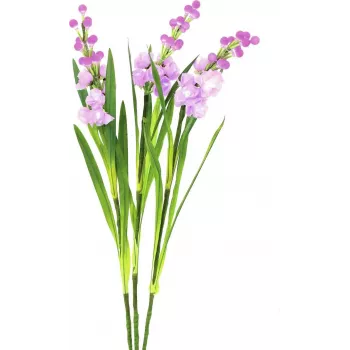 EUROPALMS Arum Lily set da 3 con LED, rosa, 85 cm 83330304