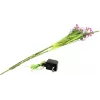 EUROPALMS Arum Lily set da 3 con LED, rosa, 85 cm 83330304