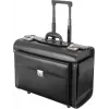 JÜSCHA Alassio Silvana trolley portadocumenti, pelle, nero, con trolley (92705)