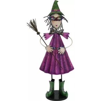 EUROPALMS piccola strega, metallo, 102 cm, viola (83314760)
