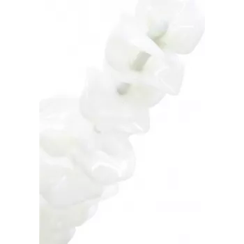 EUROPALMS Crystal eucalipto pianta artificiale, bianco, 81 cm, confezione da 12 82600202
