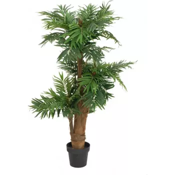EUROPALMS pianta artificiale di palma areca, 140 cm 82509407