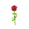 EUROPALMS Crystal Rose fiore artificiale, bordeaux, 81 cm 82600209