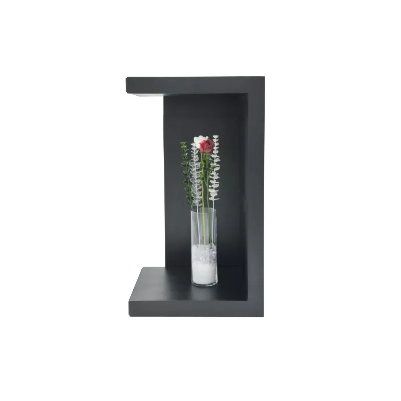 EUROPALMS Crystal Rose fiore artificiale, bordeaux, 81 cm 82600209