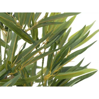 EUROPALMS Bambus deluxe, pianta di bambù artificiale, 120cm (82509165)