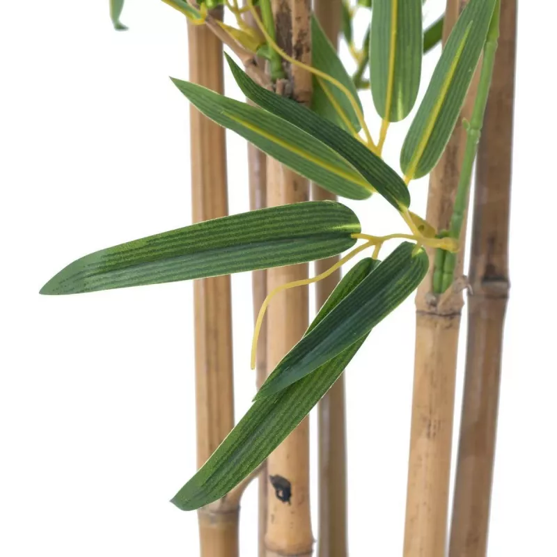 EUROPALMS Bambus deluxe, pianta di bambù artificiale, 120cm (82509165)