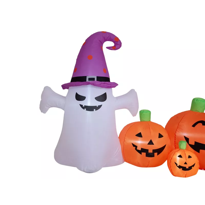 EUROPALMS fantasma gonfiabile Halloween con zucche, 244cm (83316154)