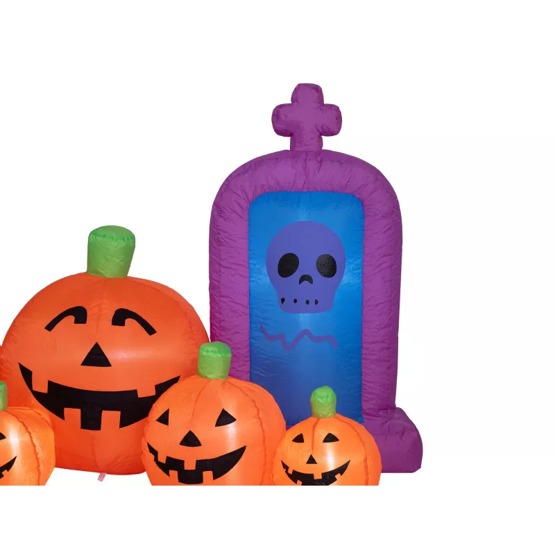 EUROPALMS fantasma gonfiabile Halloween con zucche, 244cm (83316154)