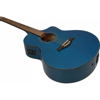 DIMAVERY STW-50 chitarra acustica, blu 26245088