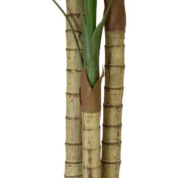 EUROPALMS Palma areca, 3 tronchi, pianta artificiale, 150 cm 82509411