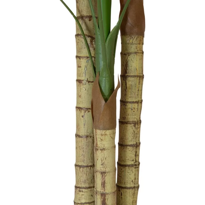 EUROPALMS Palma areca, 3 tronchi, pianta artificiale, 150 cm 82509411