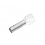 Cimco 187002 puntalino parzialmente isolato, 0,5 mm², bianco, 100 pezzi