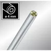Laserliner FixView sonda endoscopica per videocamera diametro 4 mm lunghezza 400 mm illuminazione LED messa a fuoco manuale (082.209A)