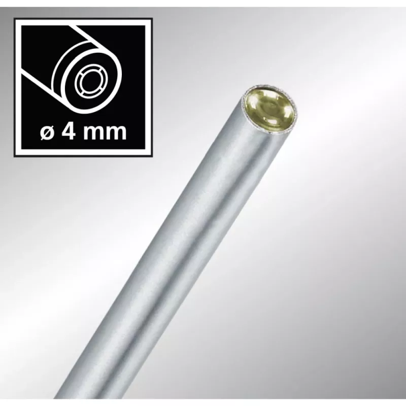 Laserliner FixView sonda endoscopica per videocamera diametro 4 mm lunghezza 400 mm illuminazione LED messa a fuoco manuale (082.209A)