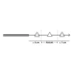 Laserliner FixView sonda endoscopica per videocamera diametro 4 mm lunghezza 400 mm illuminazione LED messa a fuoco manuale (082.209A)