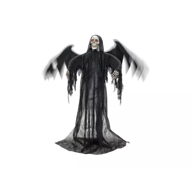 EUROPALMS Halloween Angelo nero, 175x100x66 cm (83316138)
