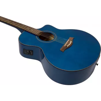 DIMAVERY STW-90 chitarra acustica, Crystal Blue 26245083