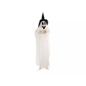 EUROPALMS Halloween figura di fantasma ridente, illuminata, 215 cm 83316150