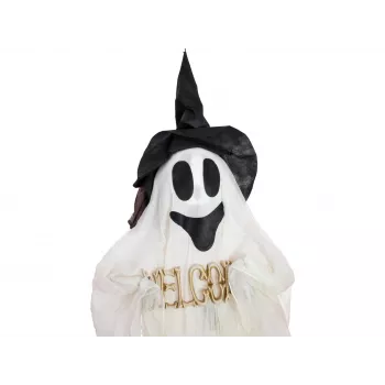 EUROPALMS Halloween figura di fantasma ridente, illuminata, 215 cm 83316150