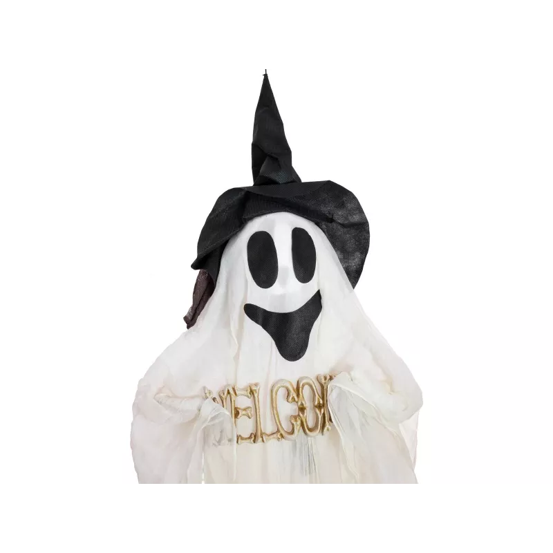 EUROPALMS Halloween figura di fantasma ridente, illuminata, 215 cm 83316150