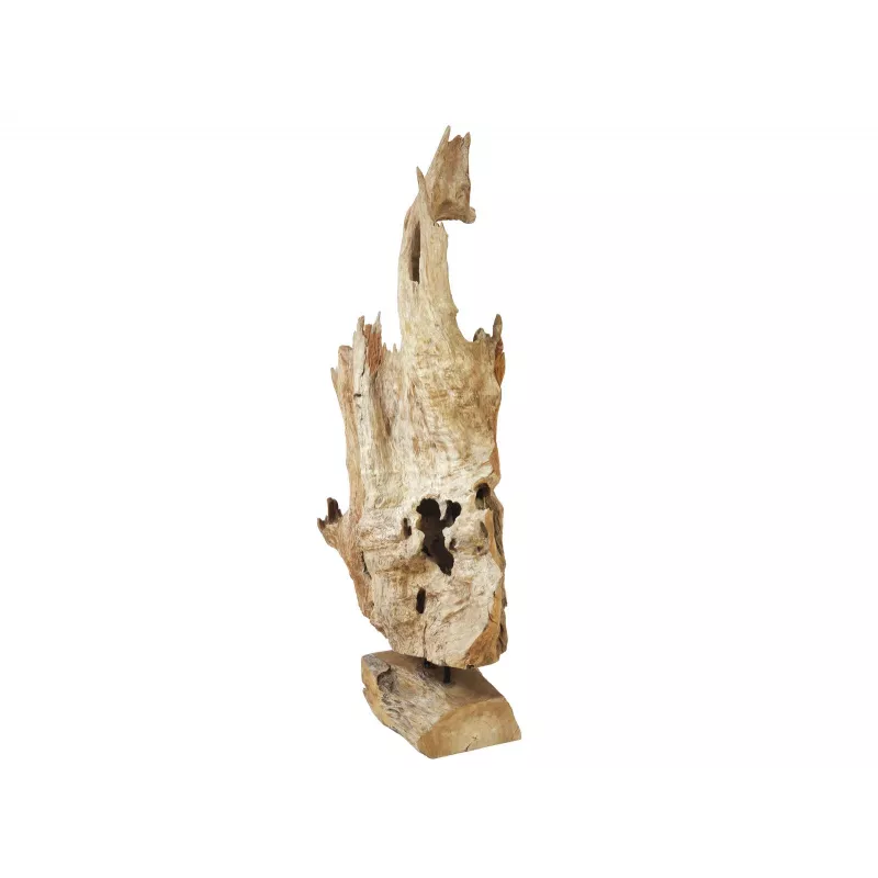 EUROPALMS Scultura radice di teak naturale 160 cm 83200185