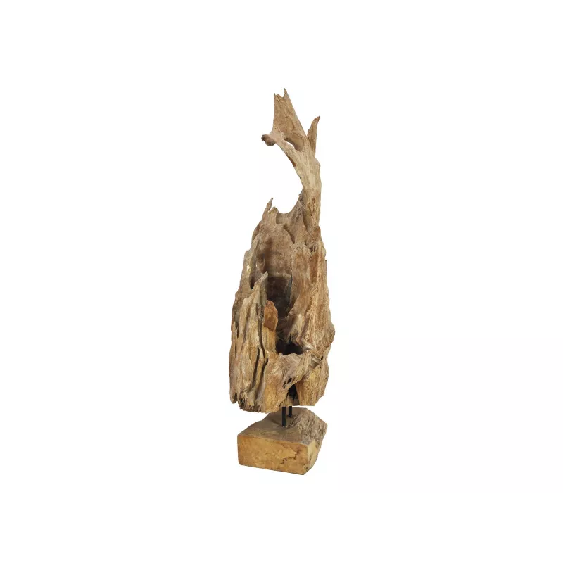 EUROPALMS Scultura radice di teak naturale 160 cm 83200185
