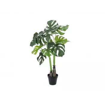 EUROPALMS Pianta artificiale Monstera deliciosa, 90 cm 82600220