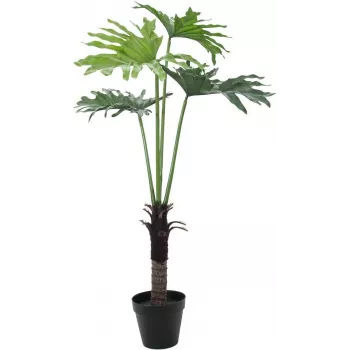 EUROPALMS Pianta artificiale Philodendron Split-Leaf, 120 cm 82600222