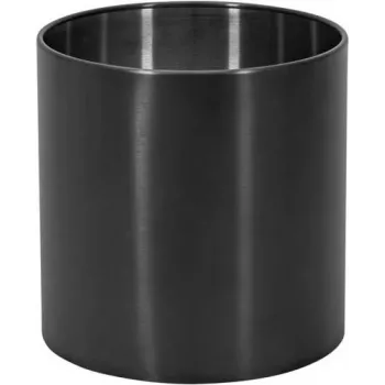 EUROPALMS STEELECHT-35 Nova Vaso in acciaio inox, antracite, Ø35 cm 83011397