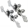 DIMAVERY Meccaniche per basso elettrico stile JB (set da 4, cromate) 26300212