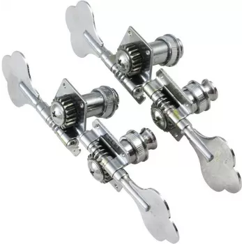 DIMAVERY Meccaniche per basso elettrico stile JB (set da 4, cromate) 26300212