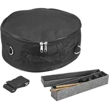 DIMAVERY TD-12 Steel Tongue Drum, 12 note, re maggiore, nero 26058338