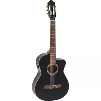 DIMAVERY CN-600E Chitarra classica, nero 26235007
